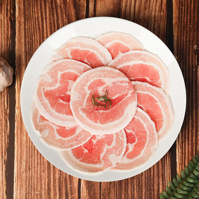 [데일리이츠] 듀록 흑돼지 꽃삼겹살 500G