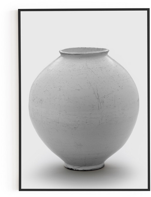 국보 보물 대형 백자 달항아리 액자 집꾸미기 인테리어 거실액자, 보물 달항아리 B (블랙프레임)