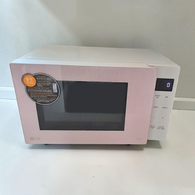 LG 디오스 오브제컬렉션 전자레인지 23L 크리스탈 핑크 방문설치, MWJ23P