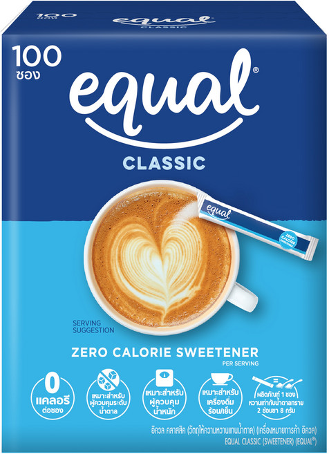 EQUAL 이퀄스위트너 클래식 100개입, 1개, 100g
