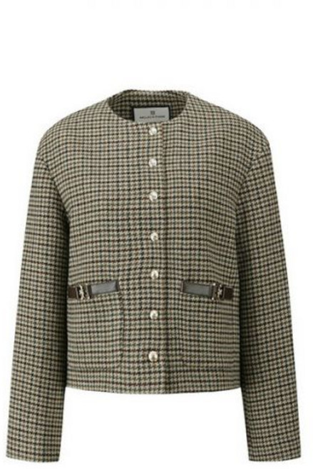 [모조에스핀] 캐시미어 라운드 자켓 CHJ244MSF016