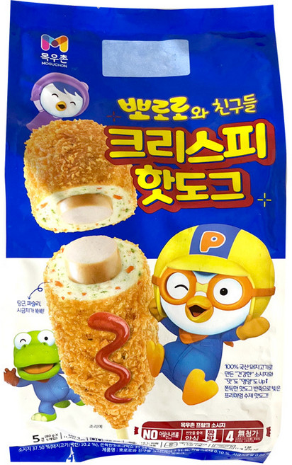 [푸른들마켓][목우촌] 뽀로로핫도그400g, 400g, 1개