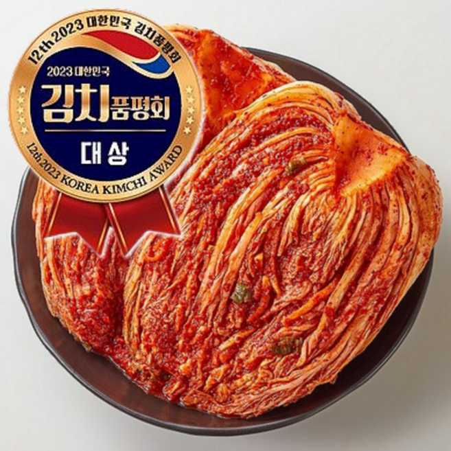 김치품평회 대상수상 전라도 국산 배추김치 포기김치, 1개, 3kg