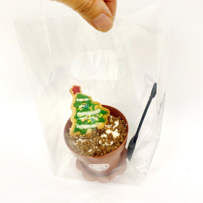 실속형 크리스마스 머핀 쿠키 화분 컵케이크 DIY키트 단체수업 문화센터 늘봄 프로그램, 핑크화분세트, 루돌프쿠키