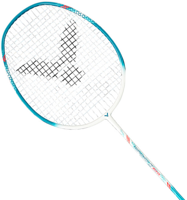 빅터 트러스터 K 813CL 5U 블루화이트 경량 입문 선수용 배드민턴 라켓, 트러스터 K813CL, 1개