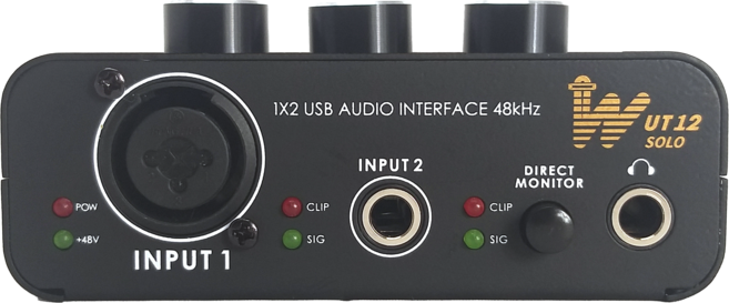 Tone UT22 1x2 USB 音頻接口 96kHz, 1個, Tone weal-UT12