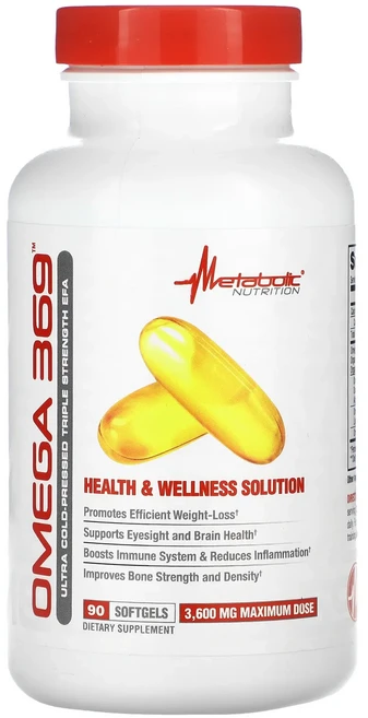 절실히 몸관리가필요한시기 Metabolic Nutrition Omega 369 소프트젤 90정(소프트젤 1정당 1200mg) 프리미엄할인상품입니다, MetabolicNutritionOmega369소프트젤, 1개 - 쿠팡