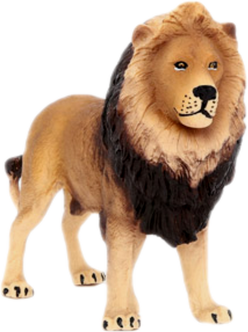 제트피규어 사자 피규어 야생 동물 농장 장난감 모형, 1개