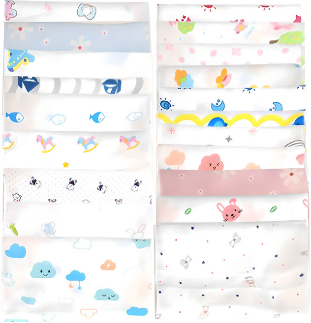 아바드 캐릭터 코튼 가제손수건 K형 20개입 세트