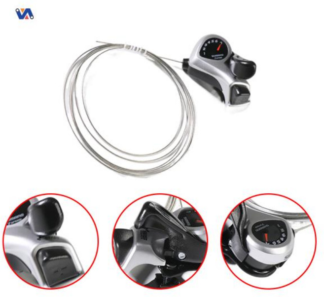 OUXI V8 20인치 팻 타이어 전기자전거용 새 이미지 7단 후방 우측 속도 변속기 엄지 스로틀 교체 스쿠터 부, 02 v8 4.0, 1