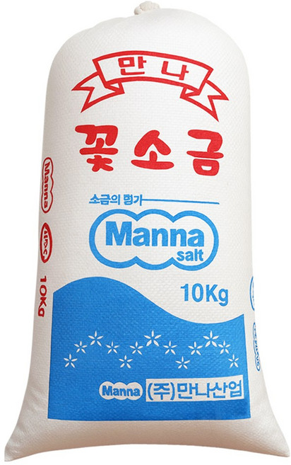 더옹달샘 국내제조로 쓴맛없는 깨끗한 소금 10kg 수입산 재제소금 꽃소금 요리용, 1개