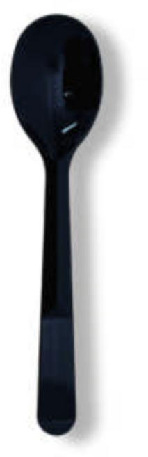 일회용 숟가락 176mm 개별포장 블랙, 500개, 1박스