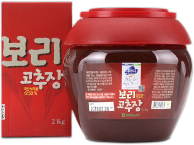 영월농협 동강마루 보리고추장 2kg, 1개