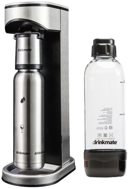 drinkmate LUX 24Hrs 極光氣泡水機, 1個, 消光黑