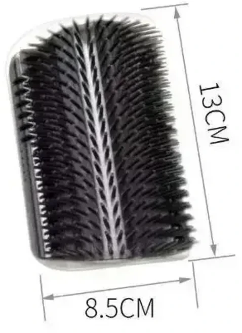 고양이 벽 코너 스크래처 브러시 반려동물 빗 크래치 강모 아치 마사지기 셀프 그루밍 액세서리 고양이 용, 06 BKCH, 01 S, 1개