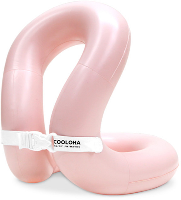 COOLOHA 넥튜브 수영보조용품 아동용, 핑크(S), 1개
