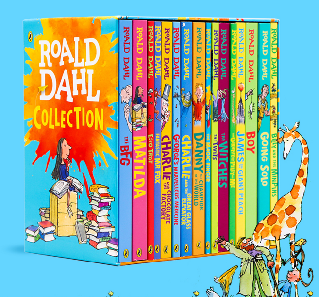 Roald Dahl Collection 영문 원판 롤드달 소설 신판 18권(최신 두 권을 증편성)