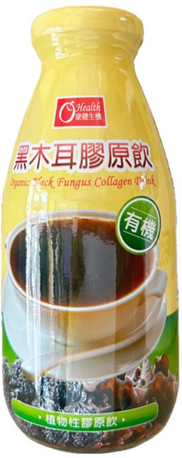 有機黑木耳膠原飲, 24個, 290ml