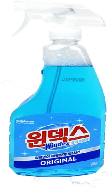 윈덱스 유리세정제 500ml 본품 자동차유리 유리세제/유리/세정제/차량/유리창/차유리/거울/자동차/차량용