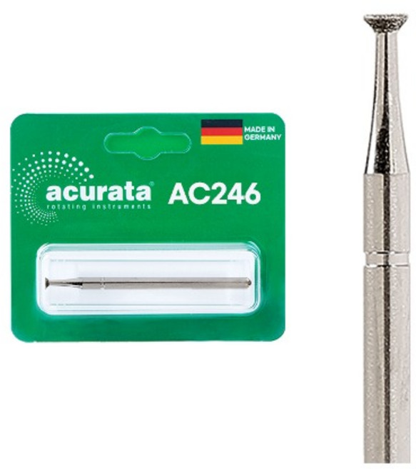 [뷰젤] 네일드릴비트 AC246 아큐라타, 1개