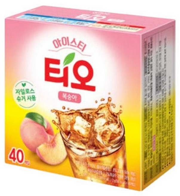 동서티오 아이스티분말 복숭아맛, 13g, 40개입, 1개