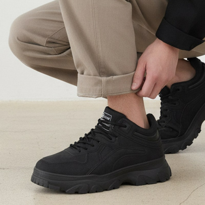 에스비피 남성 4cm 스니커즈 깔끔한 경량 운동화 단화 추천 남성스니커즈 캐주얼화