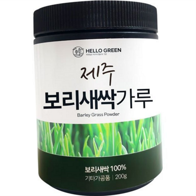 새싹 보리 분말 국내산 제주 새싹 보리 파우더 보리순, 1개