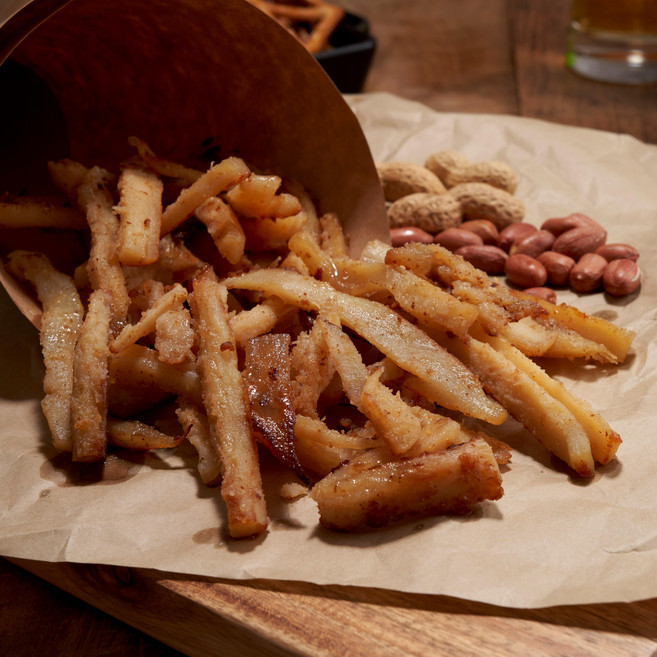 [인생건어물] 영화관 몸탱이 1kg 땅콩버터 몸통 오징어 건어물 대용량 업소용, 1개