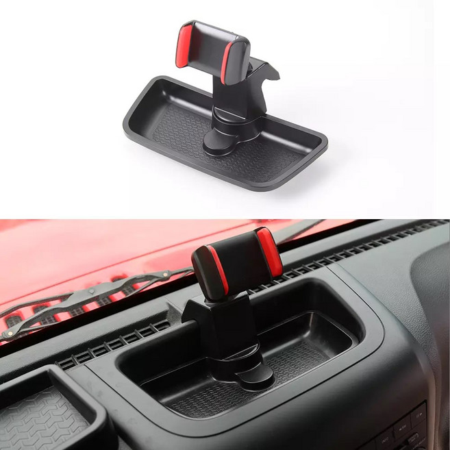 지프 랭글러 JK 핸드폰 거치대 센터콘솔 휴대폰거치대 마운트, 12-18년식 JK B타입