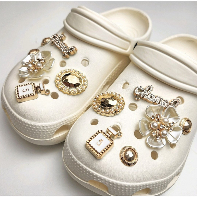 오늘출발 라라홀릭 럭셔리 보석 신발꾸미기 파츠 12p