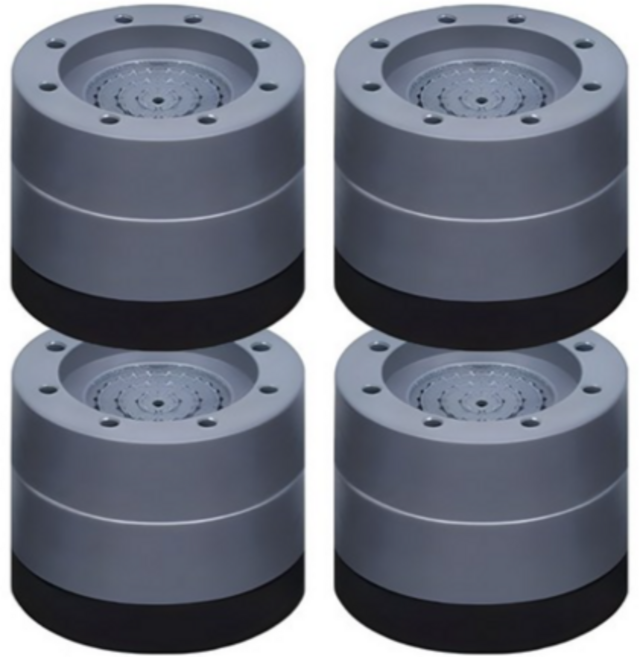 HK 세탁기 냉장고 높이조절 스토퍼 3단 소음방지패드, 8개