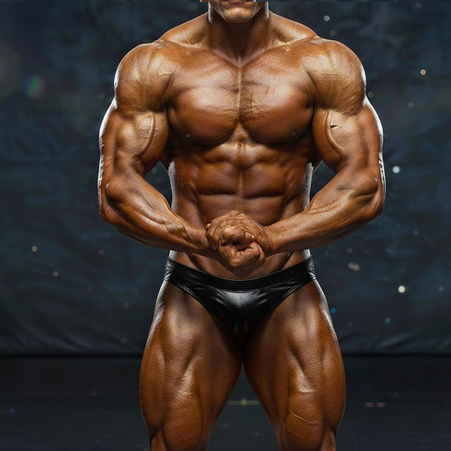 스포츠모델대회경기복 [MetroMuscleWear] Basic Competition Suit Leather (4974-74)