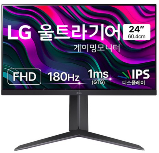 LG전자 FHD 울트라기어 게이밍 모니터 방문설치, 60.4cm, 24GS65F