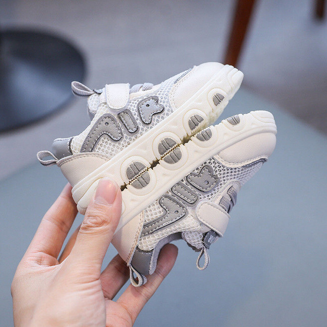 안나 봄가을 신발 아동 메쉬 스니커즈