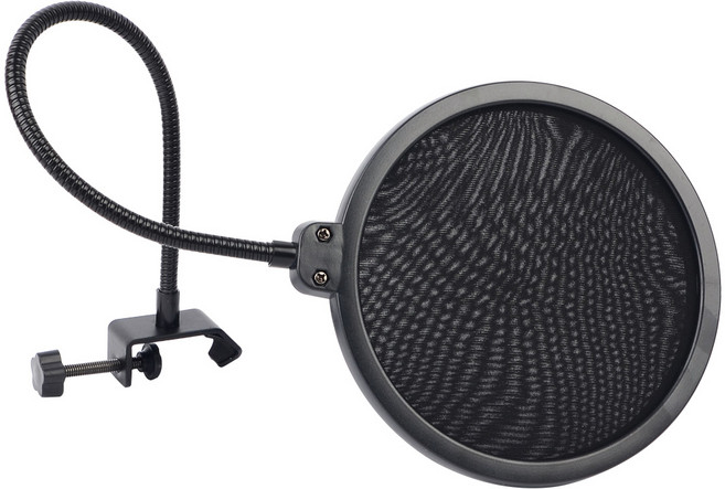 햬문스토어 마이크 팝필터 마이크스크린 슈어 홈스튜디오 콘덴서마이크 부스