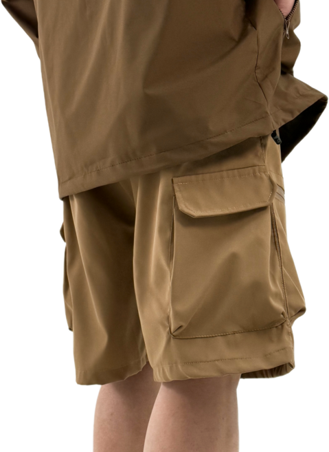 [2XL-6XL]블루제이 쿼드라포켓 빅사이즈 버뮤다 카고 밴딩 반바지