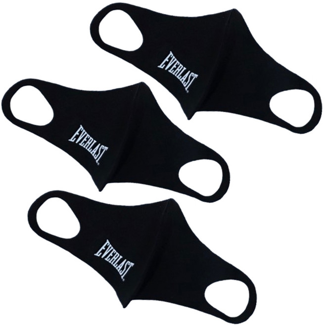 빅사이즈 마스크 3개입 얼큰이 특대형 국산 항균마스크 2XL 3XL, 블랙, 1개