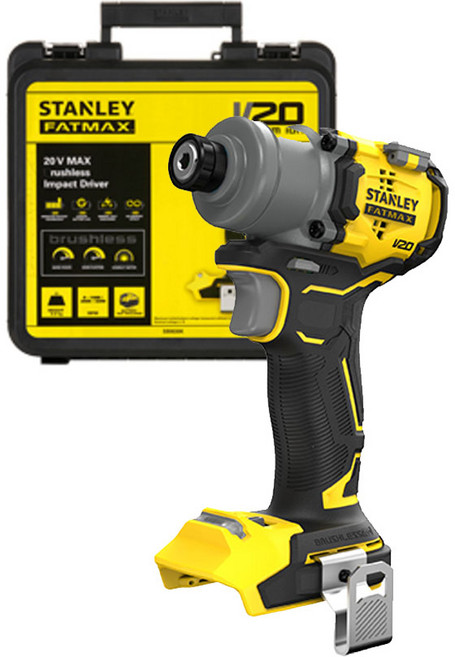 스탠리 SBI830K 20V 임팩 드라이버 베어툴 케이스 SBI820 후속, 1개