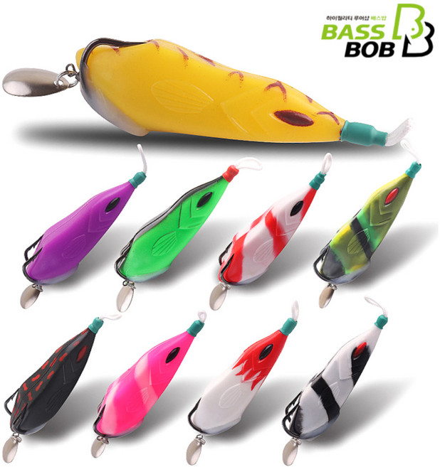 [배스밥] SEI 프로그루어 frog lure 배스미끼 가물치미끼 배스낚시, 1개, 15g, 4-SEI FROG
