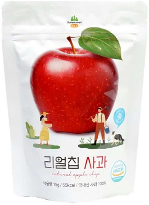 동결건조 사과칩15g 사과의 맛과 영양까지, 5개