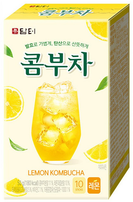 담터 콤부차 레몬 10Tx1개+사은품, 5g, 10개입, 1개
