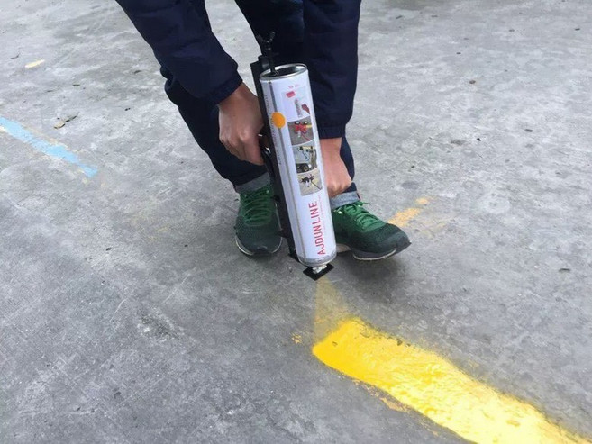 주차선 도색 마킹기 라인 주차장 차선 마킹카 페인트, 1개