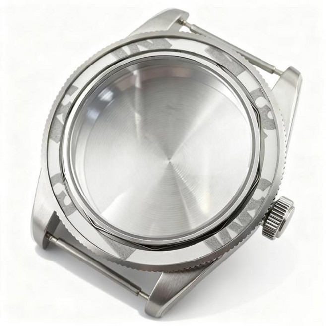 호환 39mm 실버 시계 케이스 돔형 사파이어 크리스탈 NH34 NH35 NH36 ETA2824 PT5000 자동 무브먼트용 튜더 블랙 베이 모드 부품, [01] Glass Back ETA2824, [29] A1