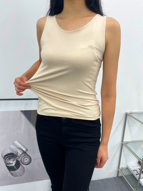 히트텍 발열 보은 포근한 원단 가을 겨울 여성 라운드 나시