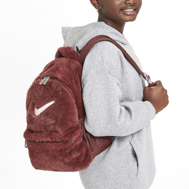 나이키 백팩 FZ1330-231 주니어 인조 퍼 가방 기모 여성 여자 아이 학생, s_sn_fz1330_231, FREE, 1개, 색상:s_sn_fz1330_231 / 사이즈:FREE