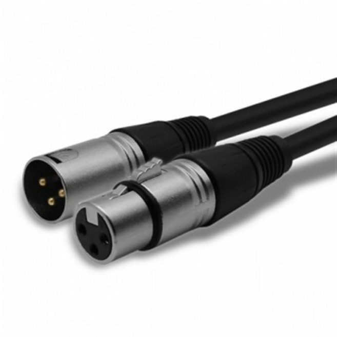 CableMate 캐논 XLR 마이크 연장 케이블 3M CM-XF003 Canon Mic 알루미늄차폐 Hi-Fi 금도금핀 절연 PVC 재질 피복, 1개