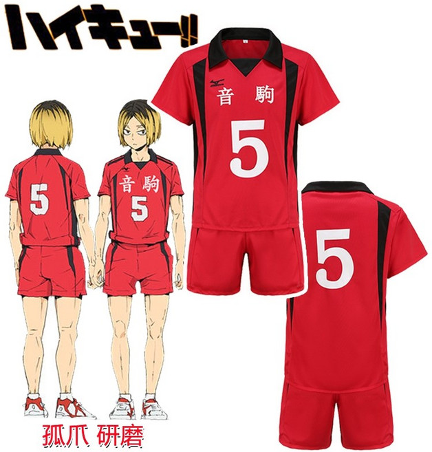 하이큐 코스프레 져지 카라스노 유니폼 고교 경기복 저지 단체복 반티 네코마 10번 할로윈