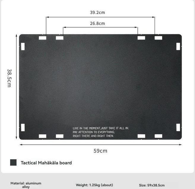캠핑테이블 테이블 접이식테이블 야외테이블 CAMPINGMOON 알루미늄 합금 IGT 전술 캠핑 보관 랙 야외 휴대용 접이식 피크닉, T-510-TB