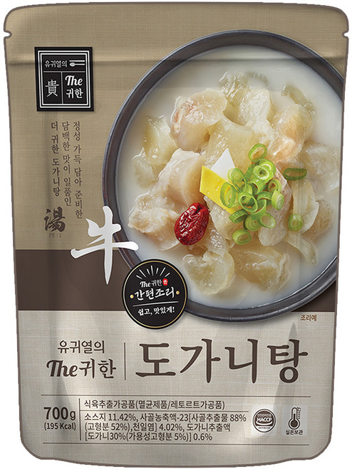 유귀열의 The귀한 도가니탕 700g, 6개