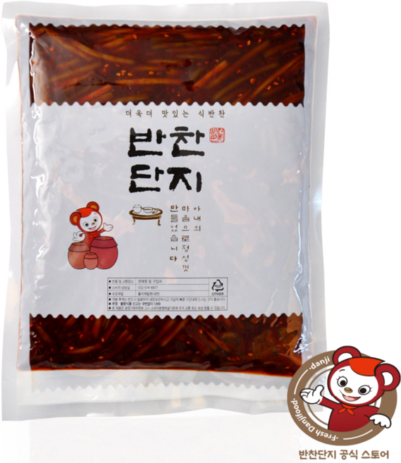 반찬단지 마늘쫑무침, 1개, 1kg